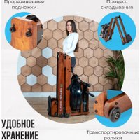 Гребной тренажер Oxygen Fitness Wood Rower Q1