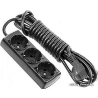 Удлинитель Borsan BR-1573-315 (3 м, черный)