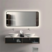 Зеркало Алмаз-Люкс Hanoi blaсk 11050s-4 (с подсветкой)