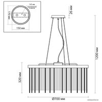 Подвесная люстра Odeon Light York 4788/10