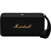 Беспроводная колонка Marshall Middleton (черный/латунь)