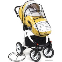 Универсальная коляска Dada Paradiso Group Glamour Yellow (3 в 1)