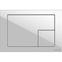 Унитаз подвесной Cersanit Brasko Slim 64824 + Aqua Prime М 50 68179 с кнопкой Corner 64077 (кнопка белый)