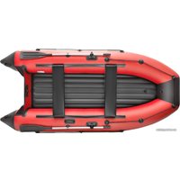 Моторная лодка Roger Boat Trofey 3500 (без киля, красный/черный)