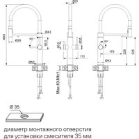 Смеситель Paulmark Ne213999-AN