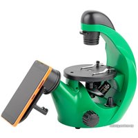 Детский микроскоп Микромед Эврика 40х-320х инвертированный (лайм) 26397