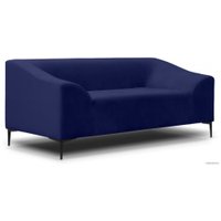 Диван Brioli Тони двухместный (V11/темно-синий)