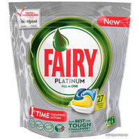 Капсулы для посудомоечной машины Fairy Platinum Lemon All in 1 (27 шт) в Пинске