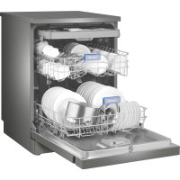 Отдельностоящая посудомоечная машина Weissgauff DW 6038 D Dual Wash Silver