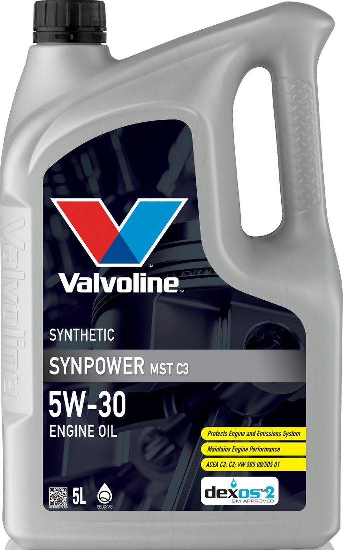 

Моторное масло Valvoline SynPower MST C3 5W-30 5л