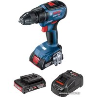 Дрель-шуруповерт Bosch GSR 18V-50 Professional 06019H5020 (с 2-мя АКБ, кейс)