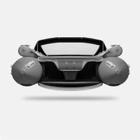 Моторно-гребная лодка Gladiator E420X BSM4377 (светло/темно-серый)