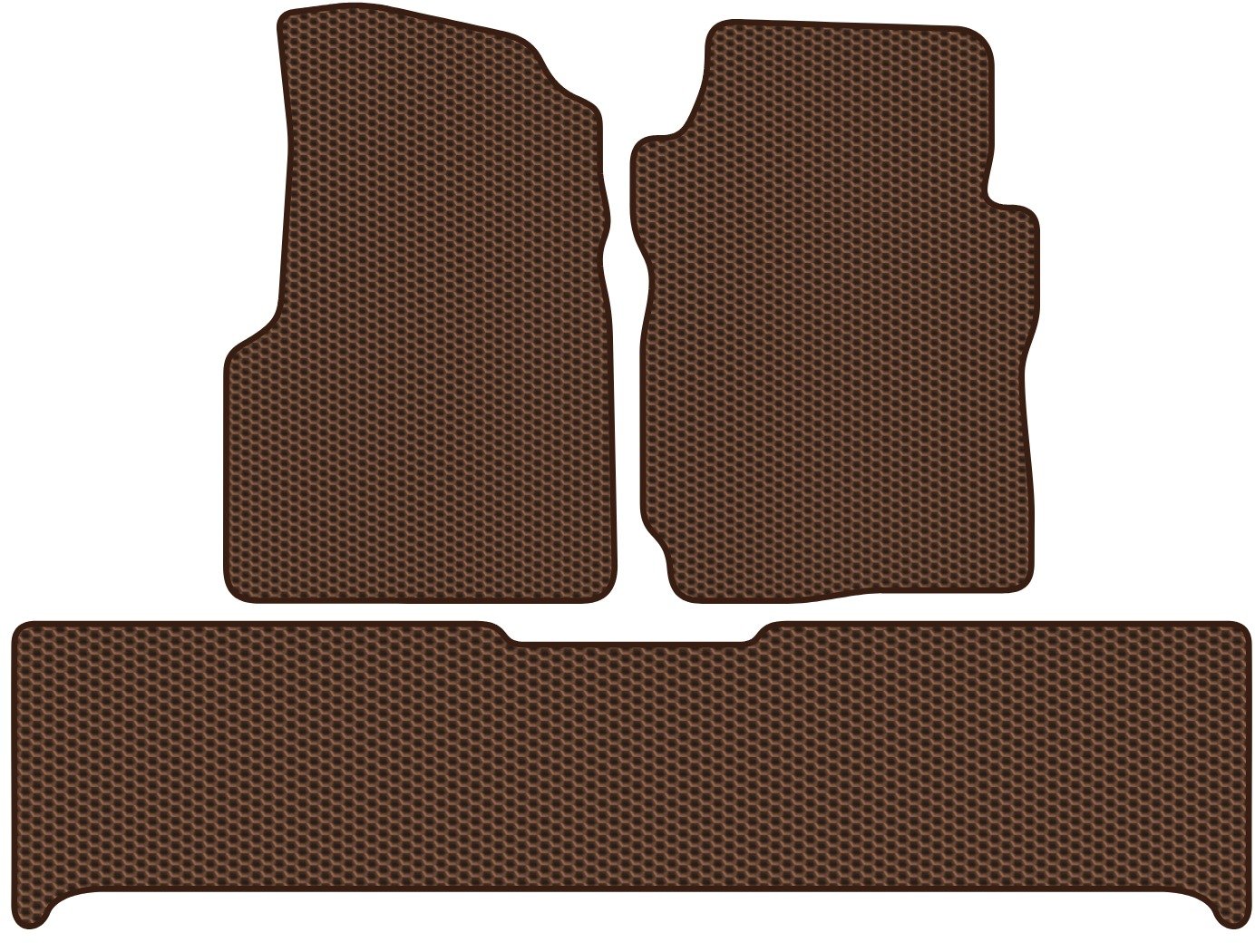 

Комплект ковриков для авто Alicosta УАЗ Патриот (suv / УАЗ-3163) 2005 - 2014 (коричневый, сота)