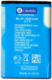 

Аккумулятор для телефона By-mobile совместим с TM-502R