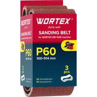 Набор шлифлент Wortex 1325974 (3шт)