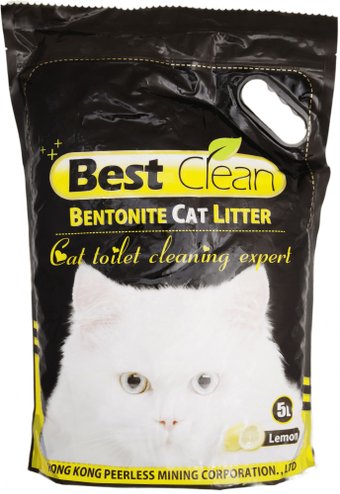 Наполнитель для туалета Best Clean с ароматом лимона 5 л