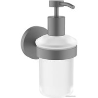 Набор аксессуаров для ванной Wellsee Finishing Touch 182512002 (мыльница, стакан для зубных щеток, дозатор для жидкого мыла, крючок 2 шт, матовый черный)