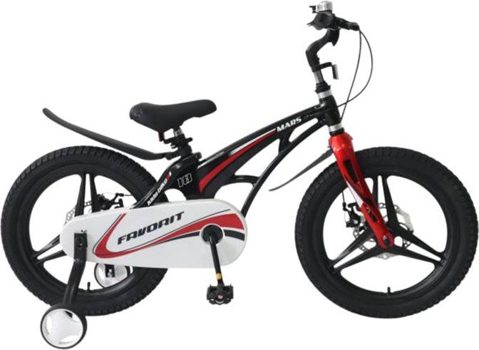 Детский велосипед Favorit Mars MRS-18BK (черный)