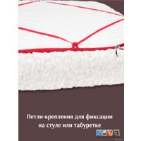 Подушка для сидения Espera Home Sidoс Шахматы 40x40