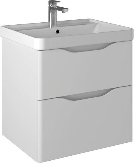 Briz Тумба с умывальником Равенна 60 Beauty 250 03-18060-20 00 БЕЛ