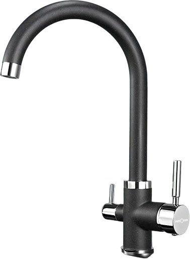 

Смеситель Krona Brunnen H270 1 КА-00006917 (черный)