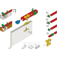 Система раздвижных дверей Laguna Laguna Standart 100 кг