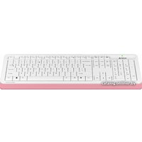 Клавиатура A4Tech Fstyler FK10 (белый/розовый)