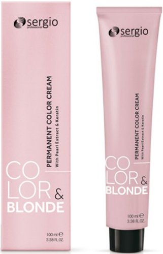 Крем-краска для волос Sergio Professional Color&Blonde 5.00 светло-коричневый интенсивный