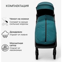 Коляска прогулочная «книга» Bubago Luna BG 154-2 (синий)