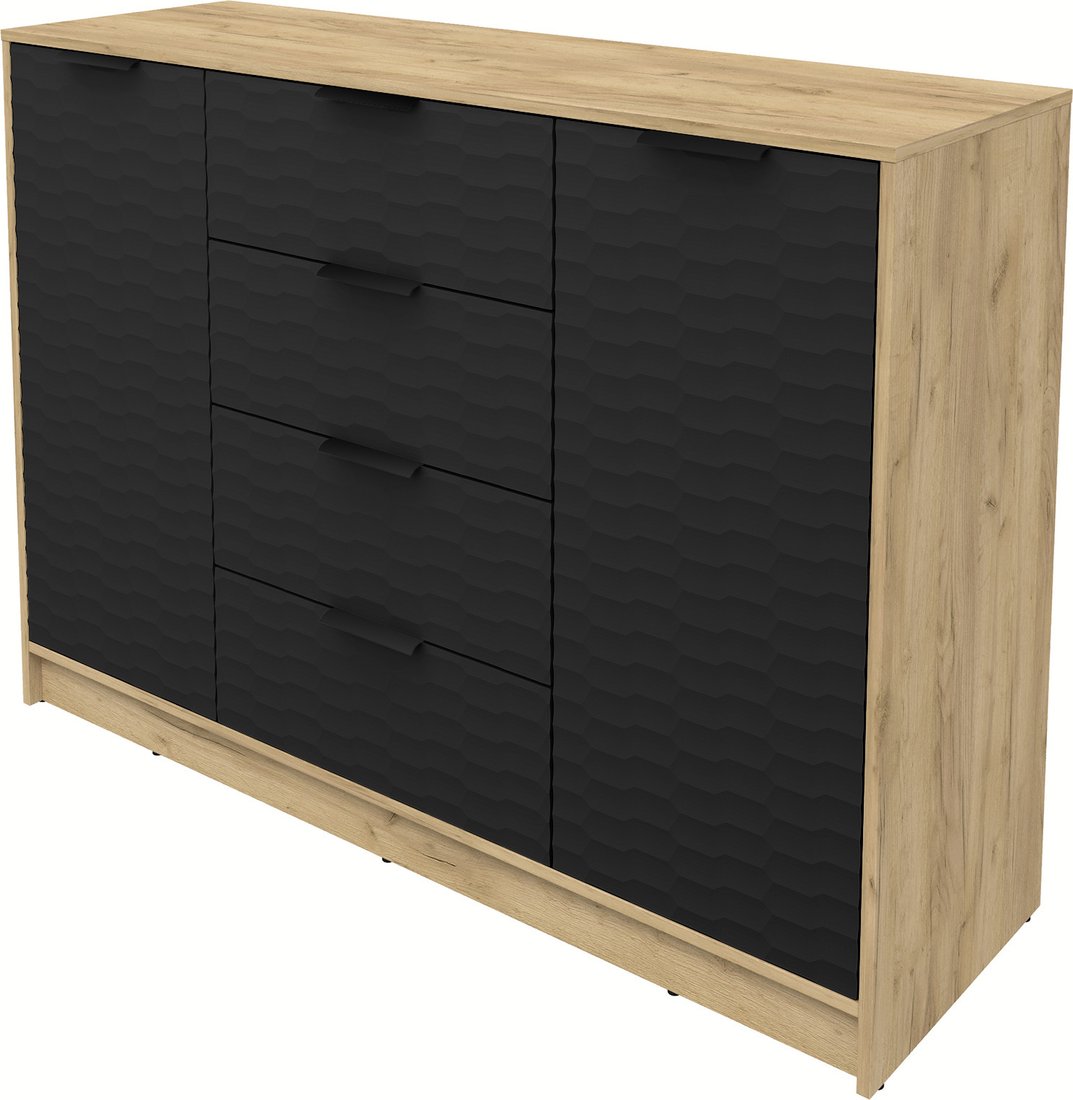 

Тумба Интерлиния Концепт Зодиак КТ-Т140 (дуб золотой/черный)