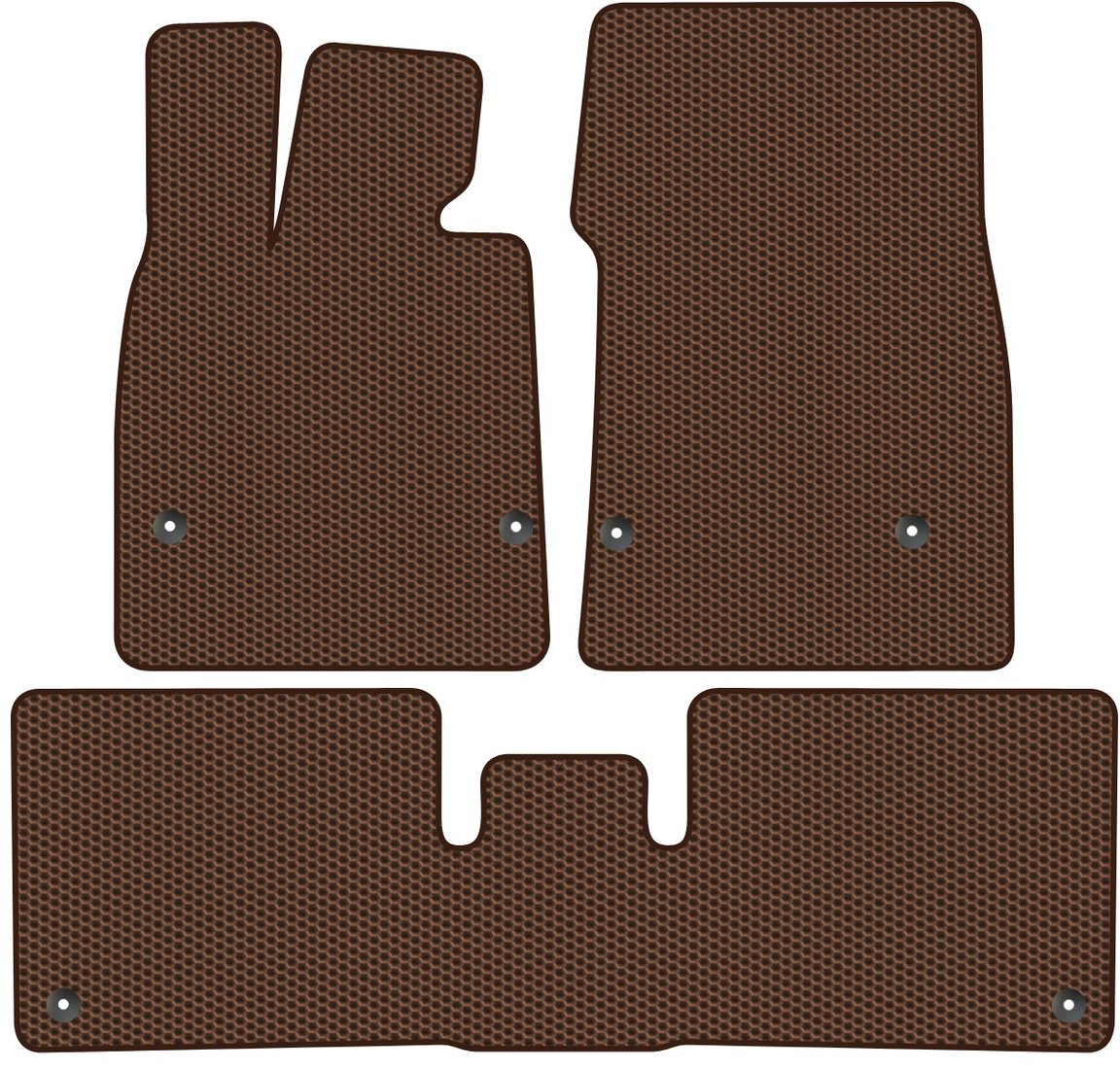 

Комплект ковриков для авто Alicosta Avatr 12 I (лифтбек) 2023 - Н.В. задний цельный (коричневый, сота)