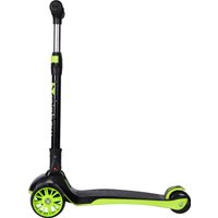 Трехколесный самокат Novatrack Rainbow 120 120BB.RAINBOW.BGN25 (черный/зеленый)