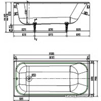 Ванна Wotte Start 160х75