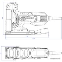 Электролобзик Metabo STE 100 Quick