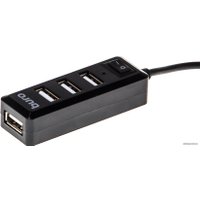 USB-хаб  Buro BU-HUB4-0.5L-U2.0