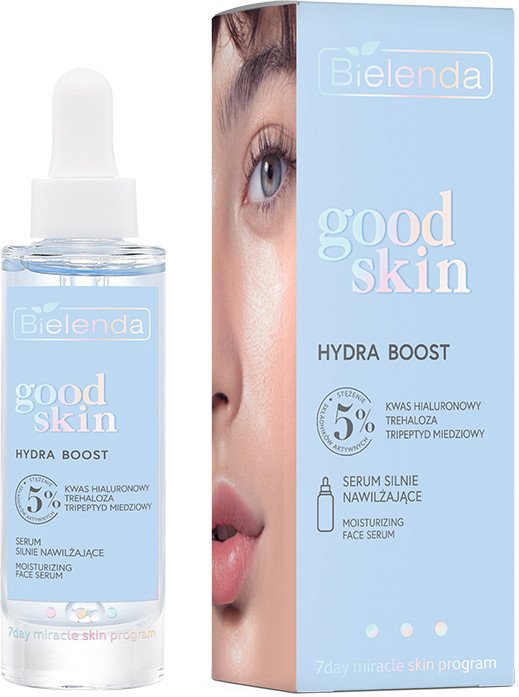 

Bielenda Сыворотка для лица Good Skin Hydra Boost Увлажняющая с гиалуроновой кислотой 30 мл