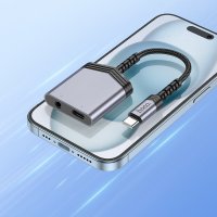 Адаптер Hoco LS39 USB Type-C - USB Type-C/3.5 jack в Орше
