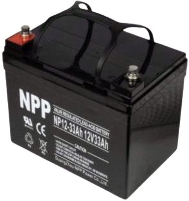 

Аккумулятор для ИБП NPP NP 12-33 (12В/3 А·ч)