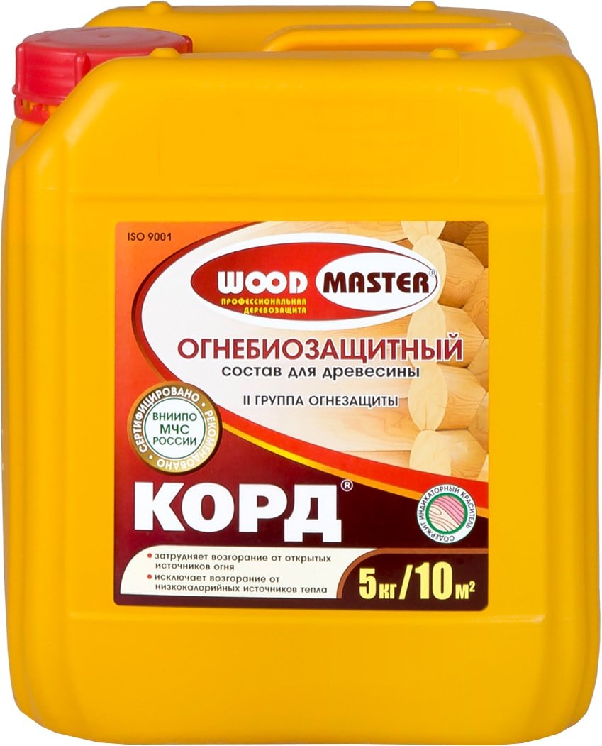 

Антипирен Woodmaster Корд (5 кг)