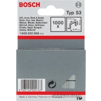 Скобы Bosch 1609200366 (1000 шт)