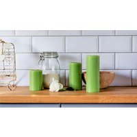 Набор свечей Мелт 150 мм (3 шт, салатовый)