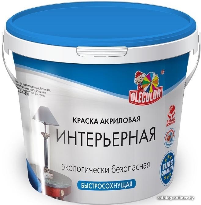 Краска Olecolor Интерьерная (7 кг, белый)
