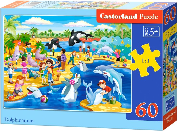 

Пазл Castorland MIDI Дельфинарий B-066148 (60 эл)