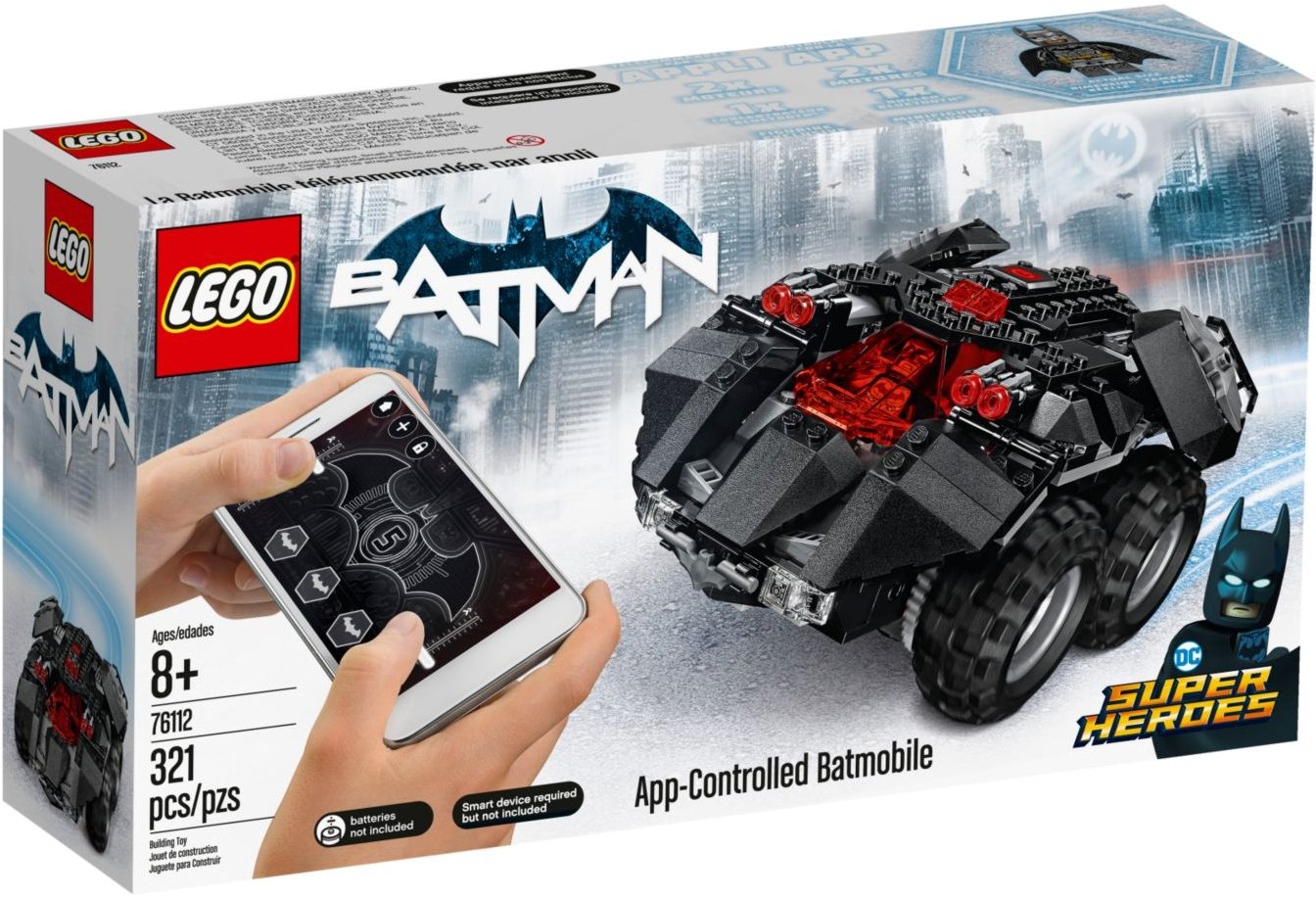 

Конструктор LEGO DC Super Heroes 76112 Бэтмобиль с дистанционным управлением