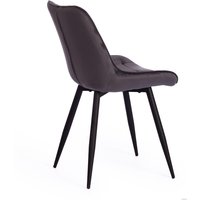 Стул TetChair Abruzzo 8060 (серый HLR-21/черный)