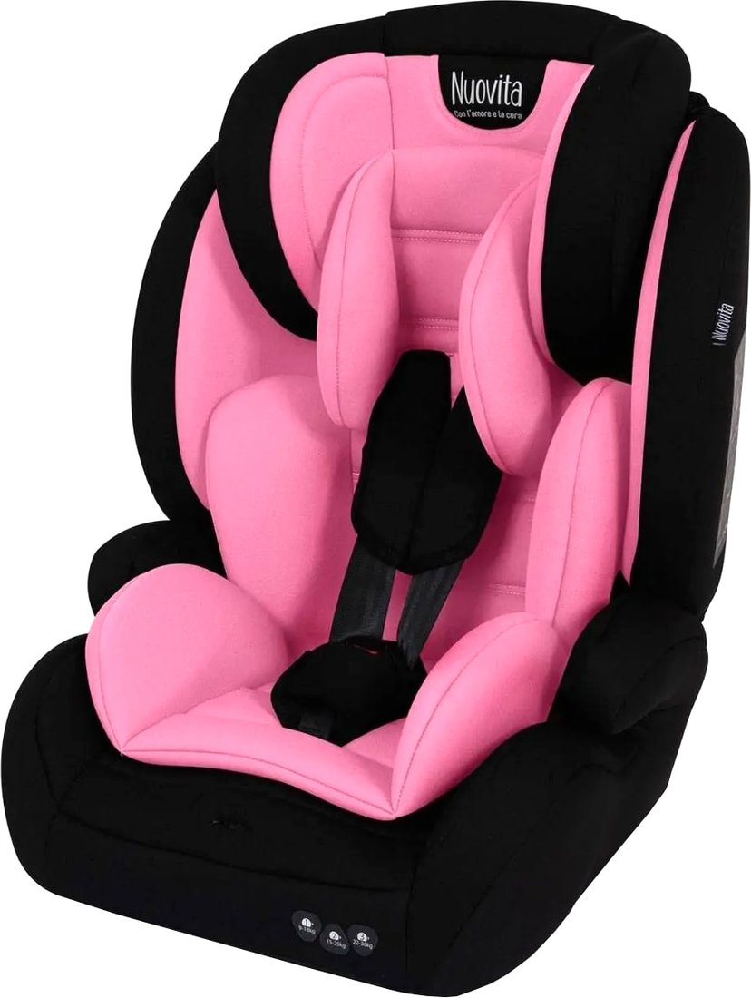 

Детское автокресло Nuovita Maczione N123-1 (малиновый)
