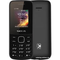 Кнопочный телефон TeXet TM-117 Pro (черный)