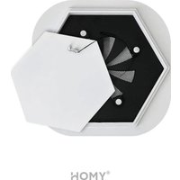 Вентиляционная решетка HOMY AIR гексагон AH100WRS 17x15 (белая)