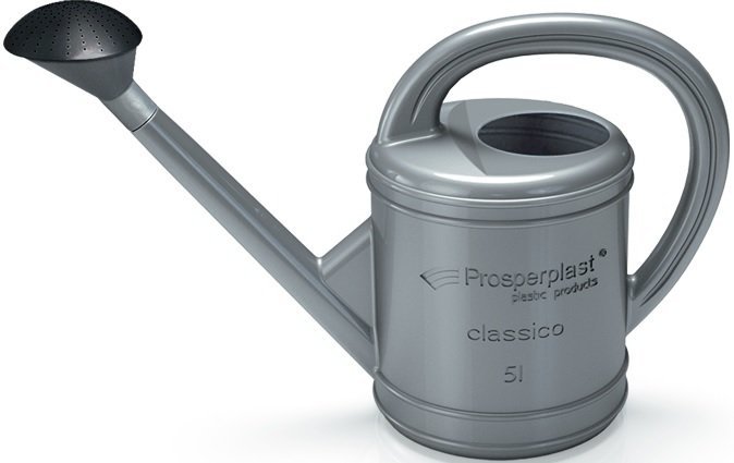 

Лейка садовая Prosperplast Classico IKCL05-B68M (серебряный)