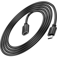 Кабель Hoco US13 HDMI - HDMI (2 м, черный)
